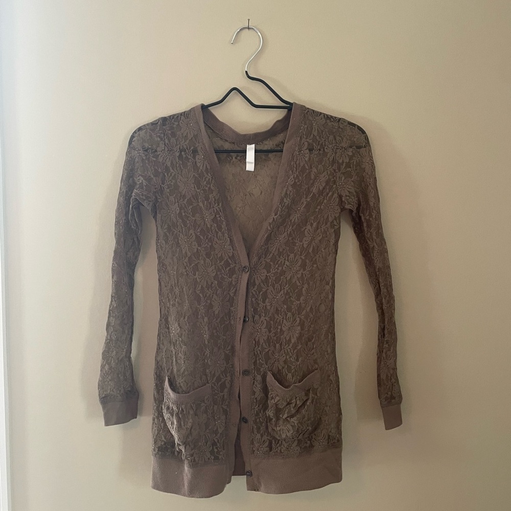 Lace cardigan